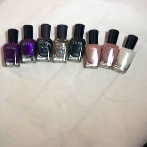 ZOYA NAIL POLISH Lot of 8